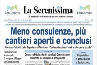 San Marino. La prima pagina de La Serenissima