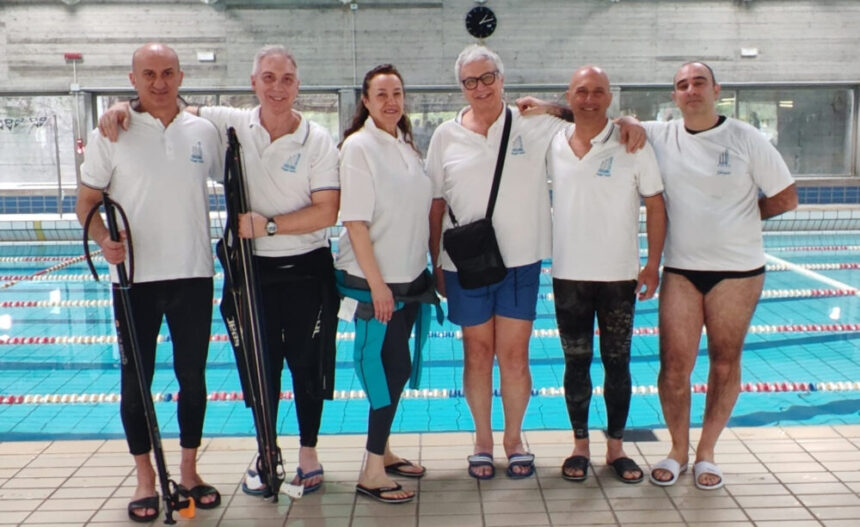 Tiro subacqueo, trionfo della staffetta sammarinese al Trofeo Sub Vignola