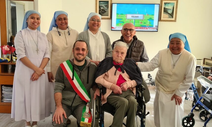 Santarcangelo. I cento anni della signora Maria Pazzaglia