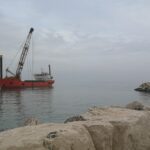 Bellaria Igea Marina. Dragaggio del porto: movimentazione, livellamento e asportazione dei fanghi in tempi record