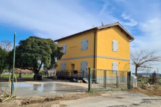 Santarcangelo. Ex casello di via Rughi, quasi ultimata la riqualificazione