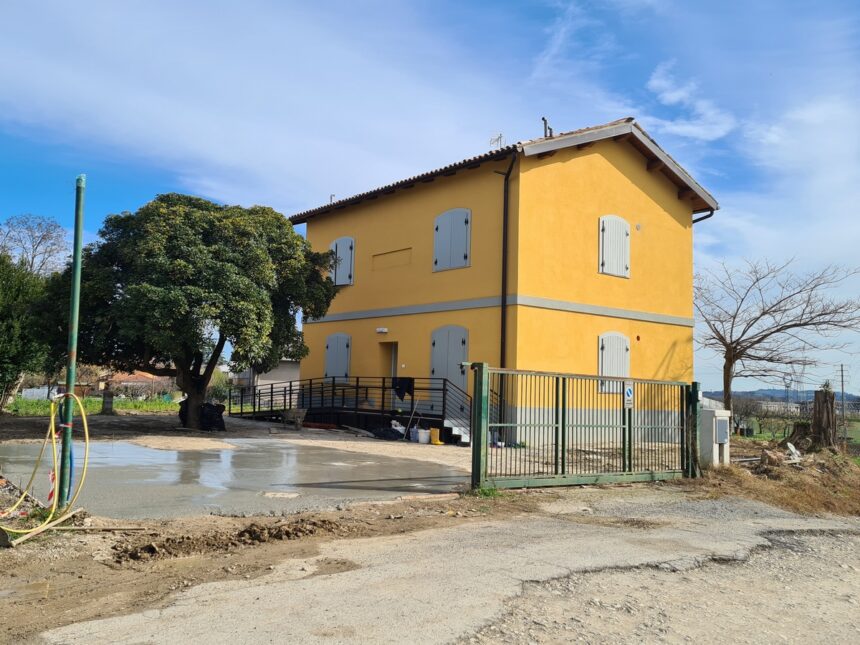 Santarcangelo. Ex casello di via Rughi, quasi ultimata la riqualificazione