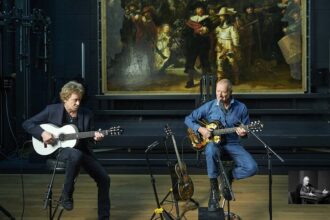 Suoni come arte: Sting dipinge Rembrandt al museo