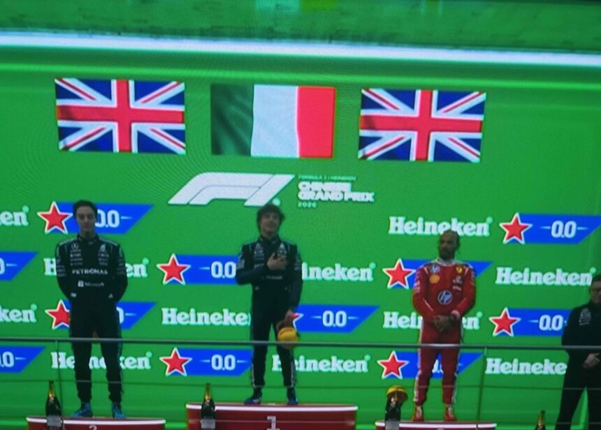 Formula1. Shanghai e i vent’anni di attesa, Kimi Antonelli vince in Cina. Lustro anche per San Marino