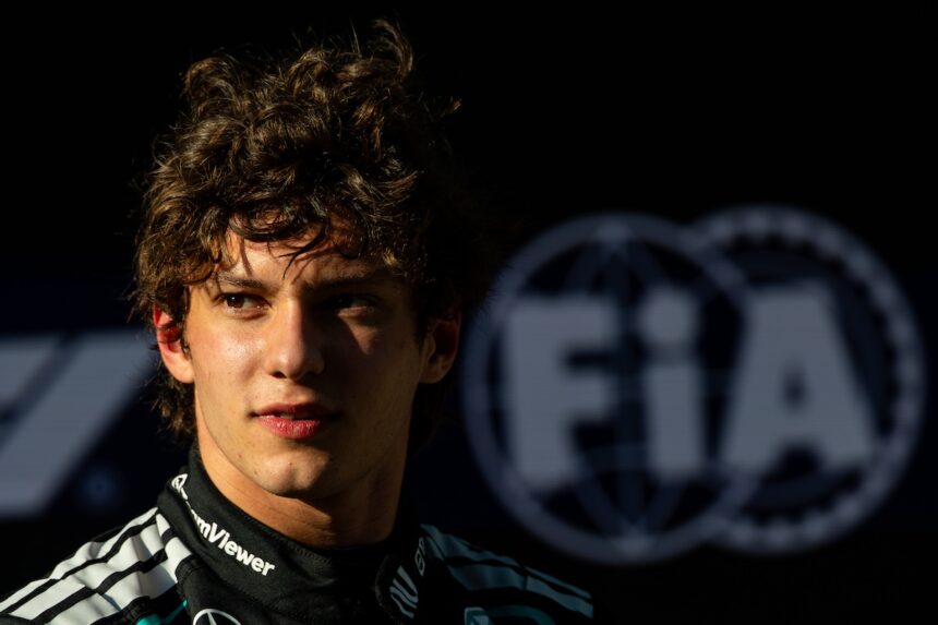 ANSA. F1: Antonelli in lacrime, ho realizzato un sogno