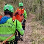 San Leo, escursionista scivola lungo un sentiero sui monti Tausani: soccorso dal Soccorso Alpino