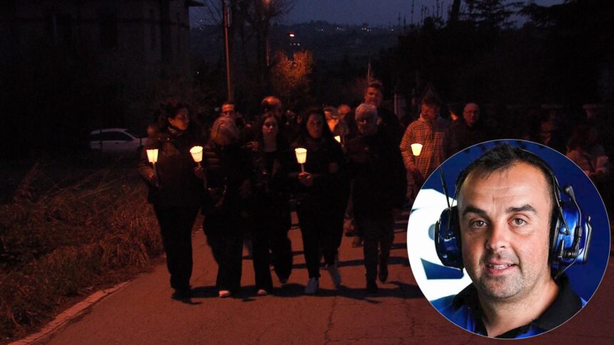 Vergiano: commozione alla fiaccolata per Roberto Lunadei, i big dei motori gli rendono omaggio