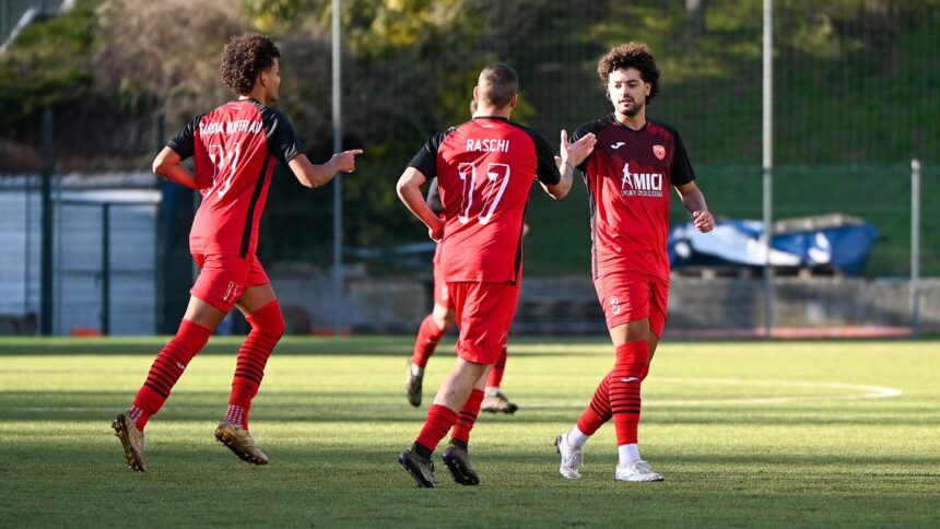 Vincono Folgore, Domagnano e Cosmos, si ferma il Pennarossa