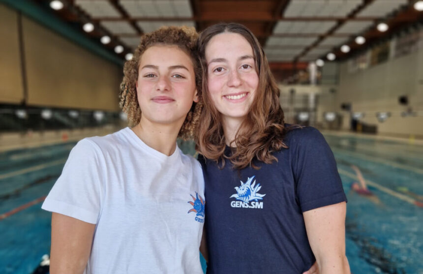 Ilaria Ceccaroni e Margherita Gregoroni protagoniste ai Campionati Regionali Primaverili di nuoto