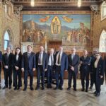 San Marino. Incontro del Presidente del Gruppo Parlamentare della Verkhovna Rada di Ucraina per le relazioni interparlamentari con la Repubblica di San Marino e una delegazione della Commissione Consiliare Permanente Affari Esteri