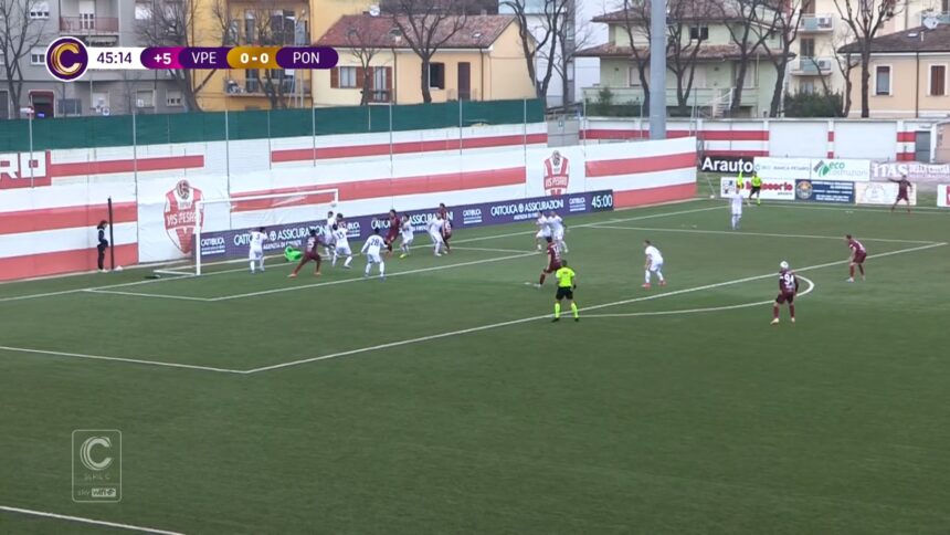 Il Pontedera ci crede ancora, ma l’1-1 di Pesaro non la premia