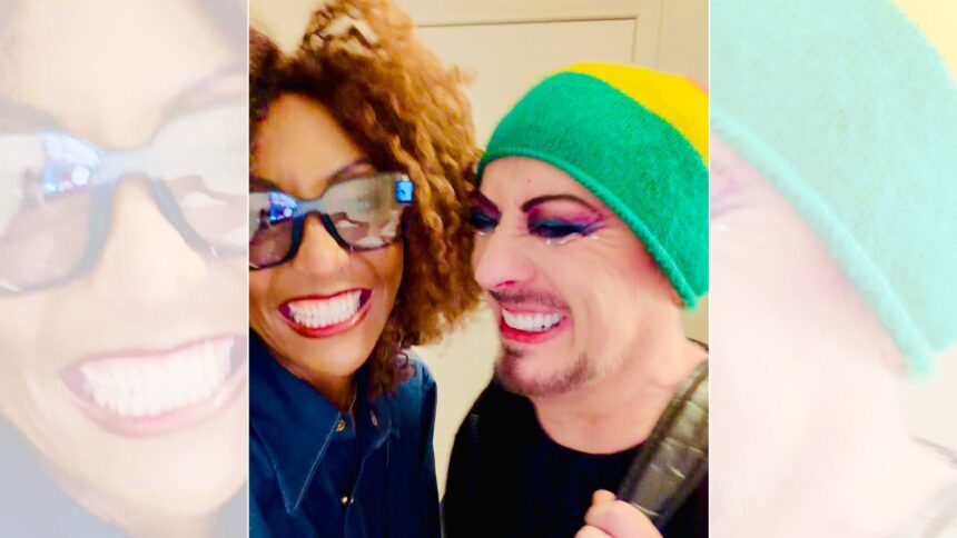 Senhit incontra Boy George e annuncia “Sarà qualcosa di molto potente”