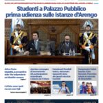 San Marino. La prima pagina de La RepubblicaSM