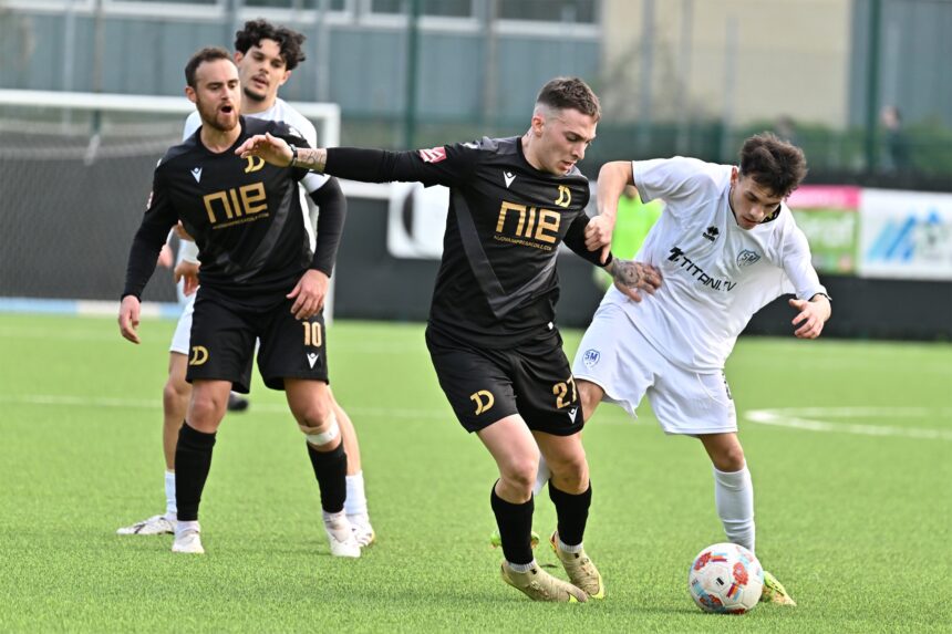 San Marino, calcio. Juvenes Dogana “eroica”: in nove uomini strappa il pari all’Academy