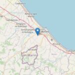 Terremoto di magnitudo 2.1 a sud-ovest di Rimini