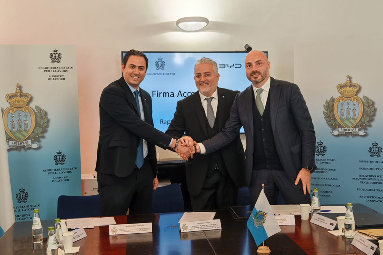 Accordo con BYD: sperimentazione di tecnologie energetiche integrate