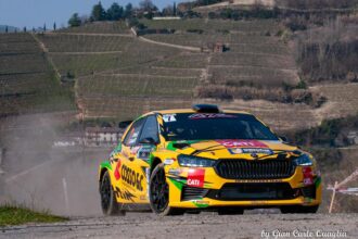 Scuderia San Marino. Darderi naviga Porta fino al quinto posto assoluto al Santo Stefano Belbo, Drudi sesto di classe nel NLS