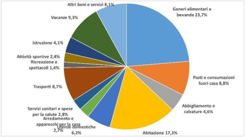 Indagine dell’Ufficio statistica sui consumi e sullo stile di vita delle famiglie nel 2024