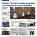 San Marino. La prima pagina de La RepubblicaSM