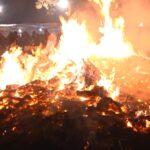 Grande partecipazione per le fogheracce di San Giuseppe: il fuoco che saluta l’inverno