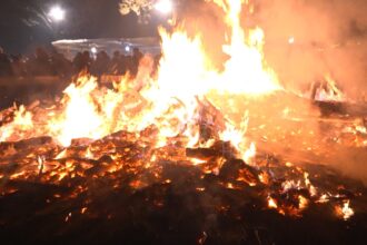 Grande partecipazione per le fogheracce di San Giuseppe: il fuoco che saluta l’inverno