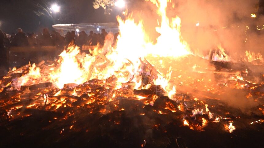 Grande partecipazione per le fogheracce di San Giuseppe: il fuoco che saluta l’inverno
