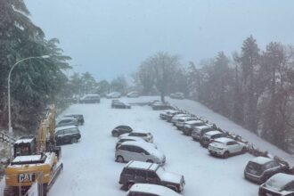 Allerta arancione in Romagna e a San Marino: torna l’inverno, scende la neve sul Titano