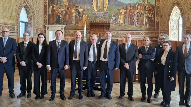 Cronaca. San Marino, visita ufficiale della delegazione ucraina: rafforzato il dialogo parlamentare