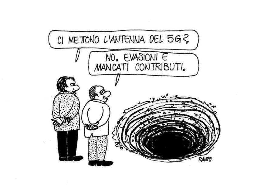 Il buco per l’antenna… di Ranfo