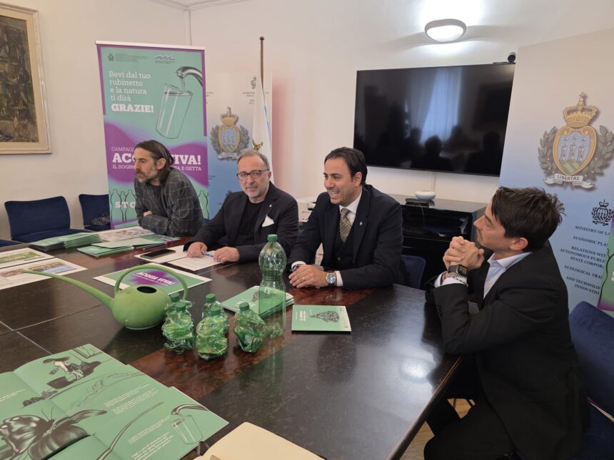San Marino. Al via la campagna “Acqua Viva”: educare al consumo consapevole e alla riduzione della plastica