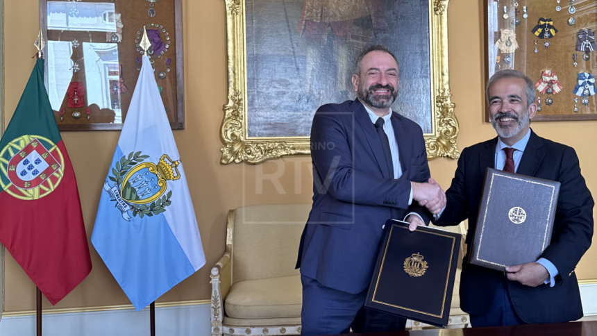 Prima visita ufficiale del segretario Beccari in Portogallo: firmato protocollo d’intesa