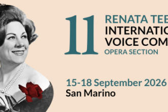Aperte le iscrizioni per l’11ª Edizione del Renata Tebaldi International Voice Competition