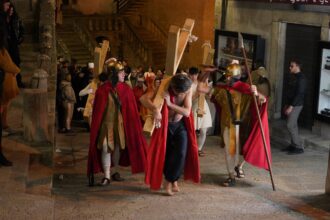 San Marino, questa sera nel centro storico la suggestiva Via Crucis Vivente