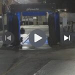 San Marino. Autolavaggio divelto a Rovereta. Il video integrale