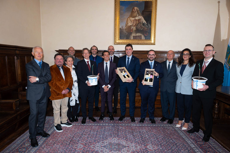 I Reggenti hanno ricevuto in Udienza la “Cantina San Marino”