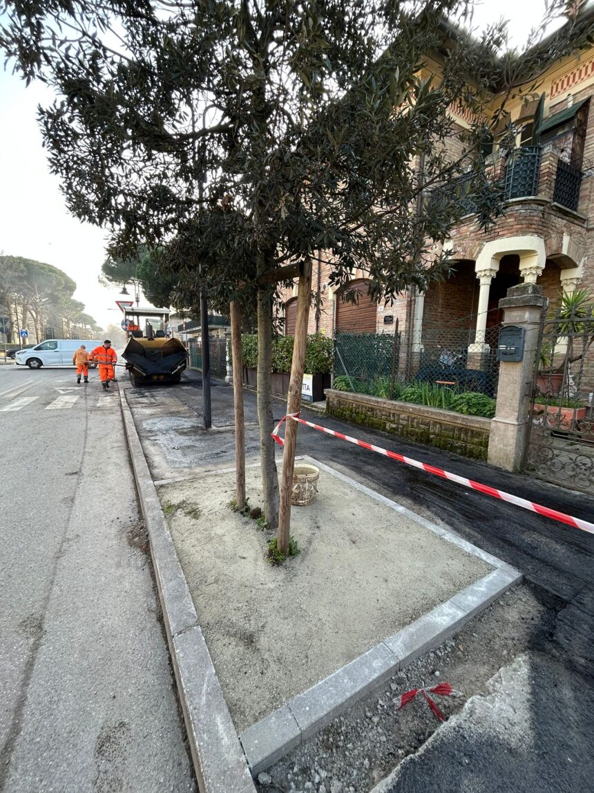 Cervia, piano asfalti e marciapiedi: aperti nuovi cantieri in tutto il territorio comunale