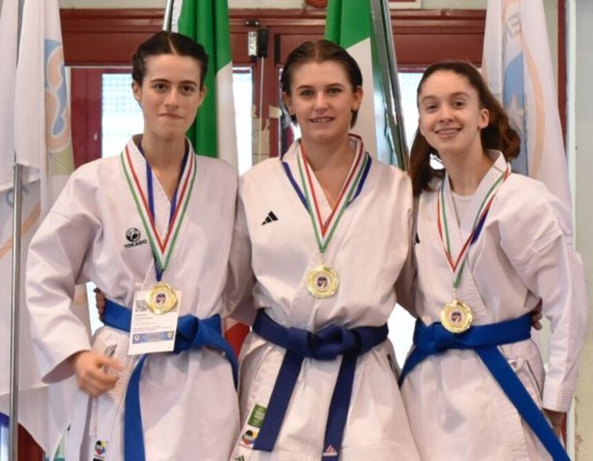 Karate, il Centro Riccione brilla a Tolentino: 9 medaglie e 7 ori