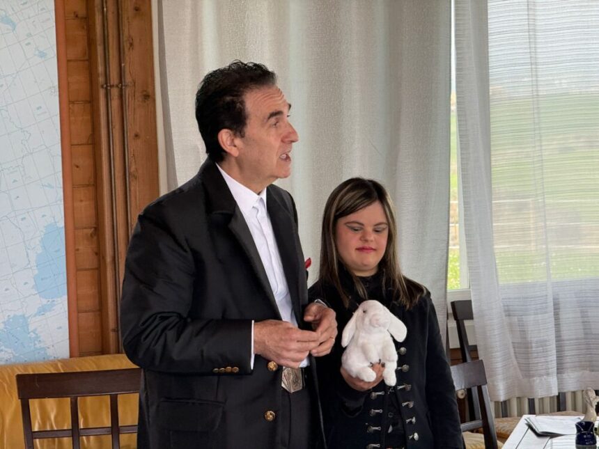 Esperimento magico sui cieli di San Marino: Magica Gilly realizza l’illusione mai tentata da Houdini