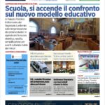 San Marino. La prima pagina de La RepubblicaSM