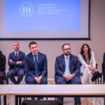 I Capitani Reggenti Rossi e Bugli in visita all’Università di San Marino