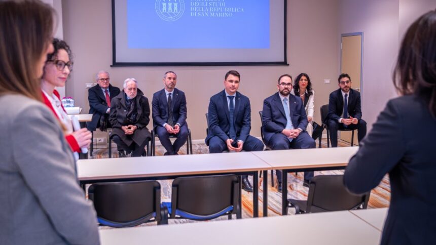 Capitani Reggenti in visita all’Università di San Marino, il Rettore: “Mostrato il volto reale e concreto della nostra realtà”
