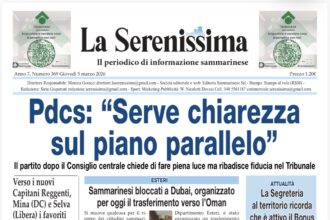 San Marino. La prima pagina de La Serenissima