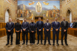 San Marino, i Capitani Reggenti ricevono Simona Ventura e i protagonisti del Song Contest