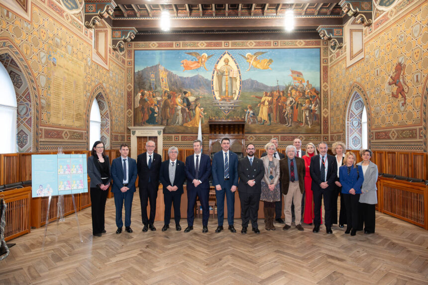 San Marino. Presentazione Francobollo Oncologia. Photogallery