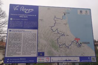 Via Romagna: il percorso cicloturistico attraversa anche il territorio di Coriano