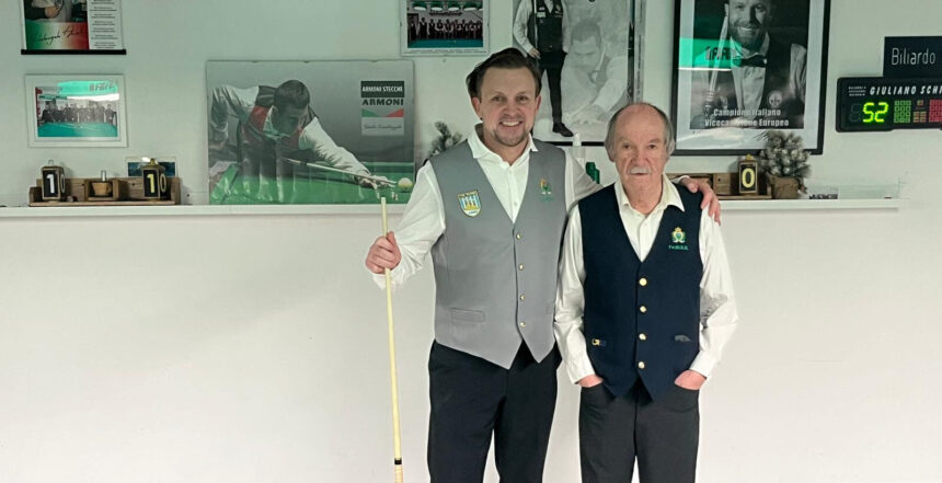 San Marino. La Nazionale sammarinese di biliardo sportivo agli Europei di 5 birilli in Turchia