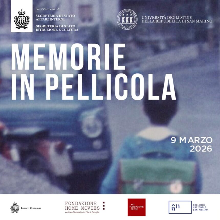 Il 9 marzo l’Università invita  a “Memorie in pellicola”, un viaggio tra i ricordi sammarinesi tra ’50 e ’90