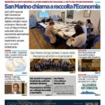 San Marino. La prima pagina de LA REPUBBLICASM..