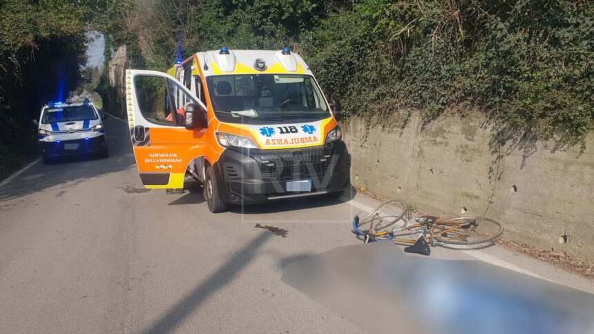 Covignano: ciclista perde la vita in un incidente