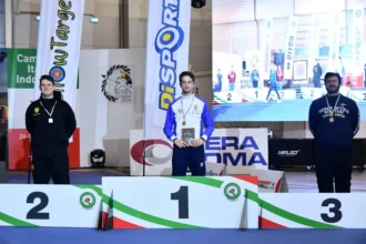 Riccione. Tiro con l’arco: il riccionese Francesco Gregori medaglia d’oro al Campionato italiano assoluto divisione olimpica